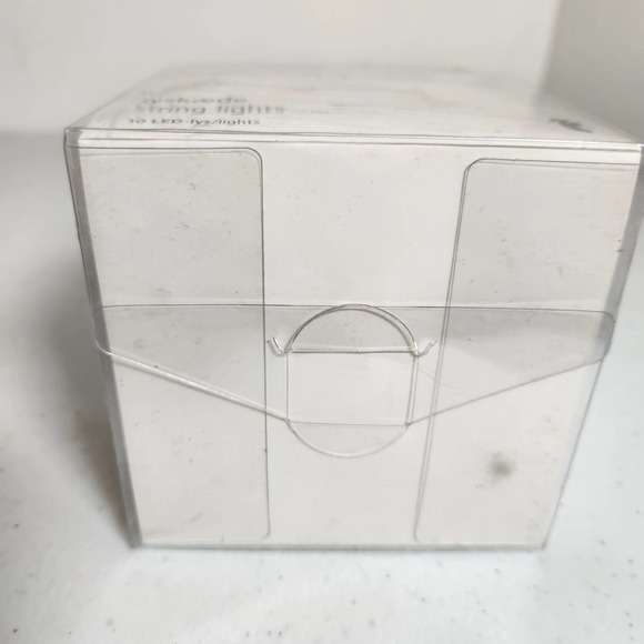 Ikea Lyskaede 10 Led Lights String Lights Swans with Gold Crowns Sealed Red Beak - Picture 15 of 15